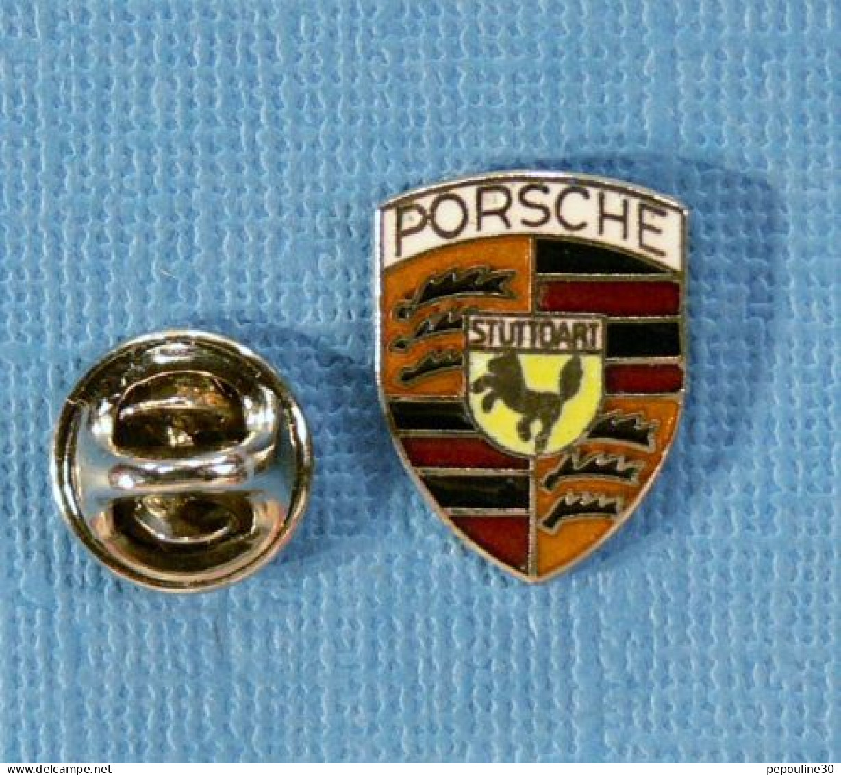 1 PIN'S //  ** LOGO / PORSCHE STUTTGART ** - Porsche