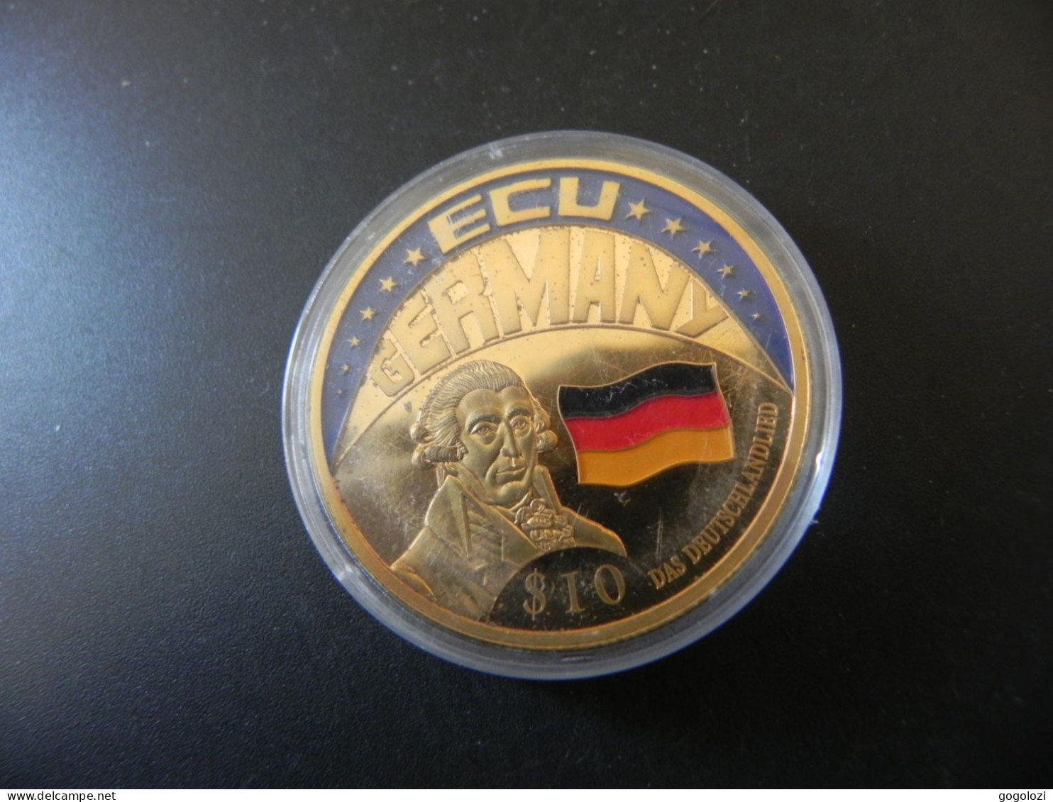 Liberia 10 Dollars 2001 - ECU Germany - Liberia
