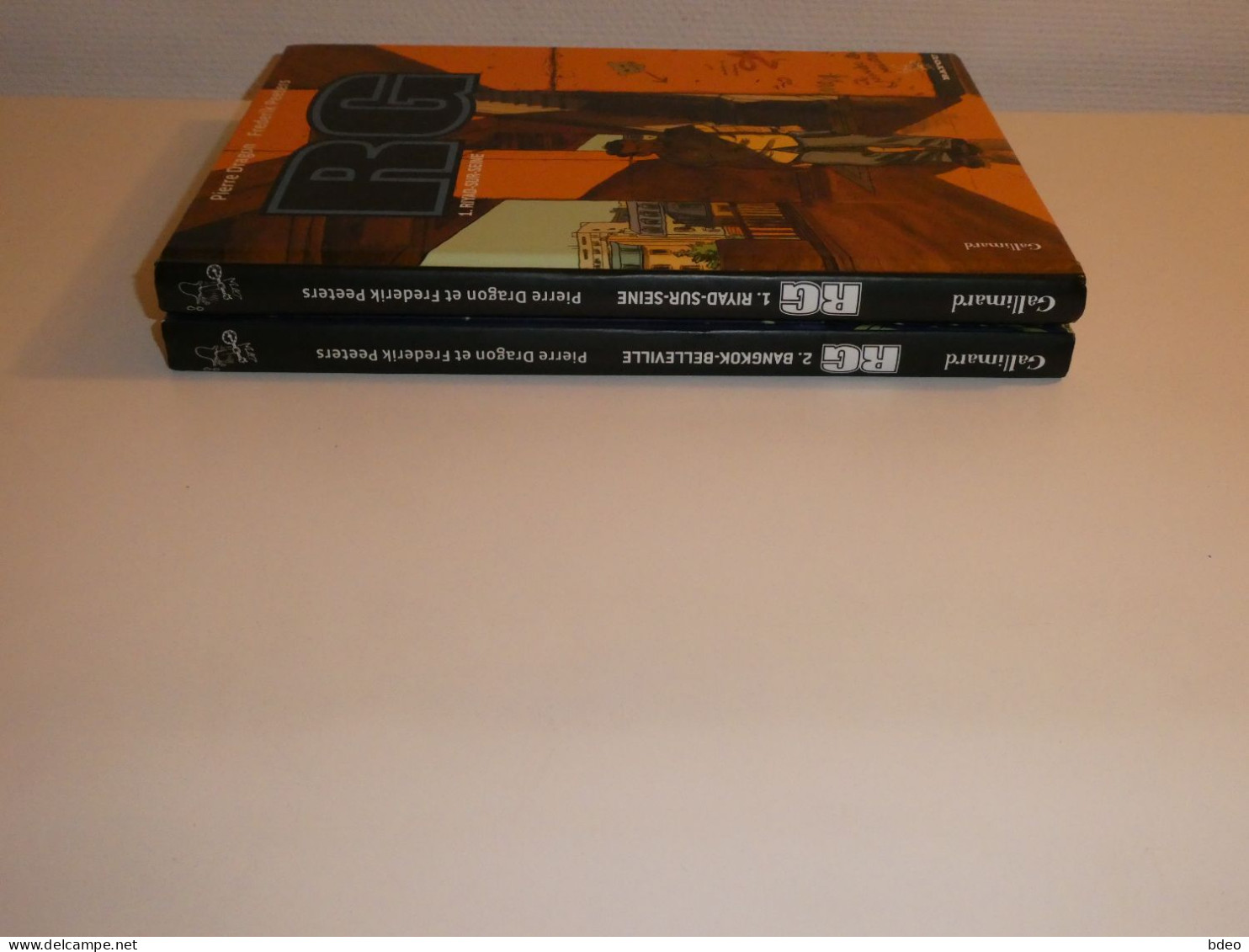 LOT EO RG TOMES 1/2 / PEETERS / BE - Paquete De Libros