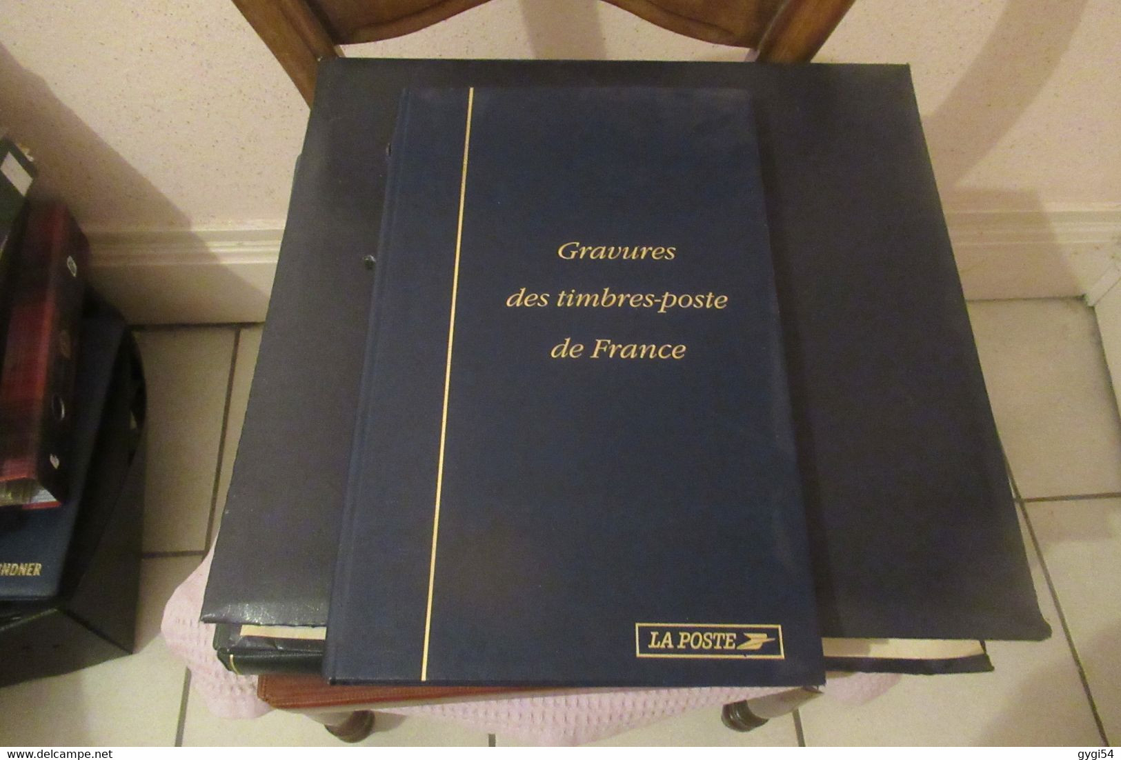 Gravures Des Timbres Poste De FRANCE - Sammlungen (im Alben)