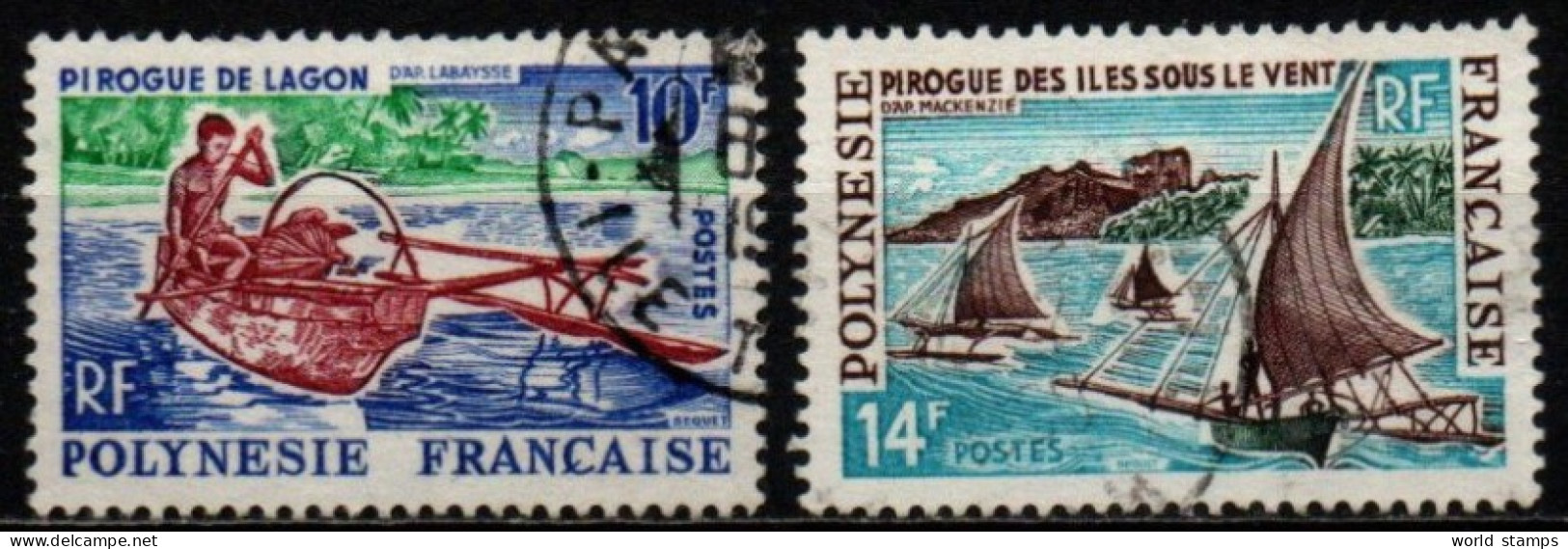 POLINESIE FR. 1966 O - Gebraucht