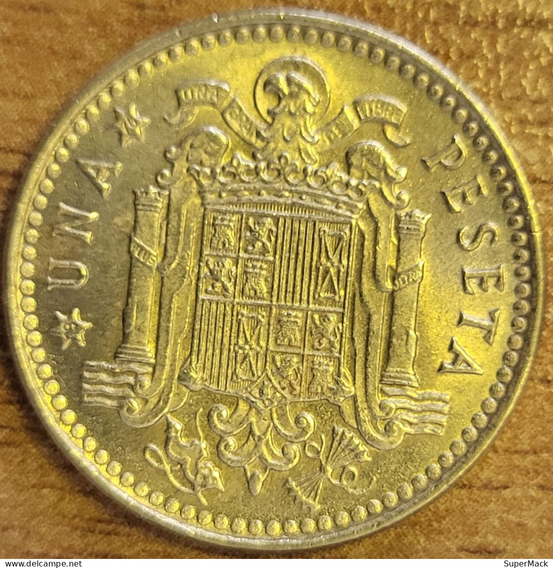 ESPAGNE 1 Peseta 1975 (*76) KM#806 SPL - 1 Peseta