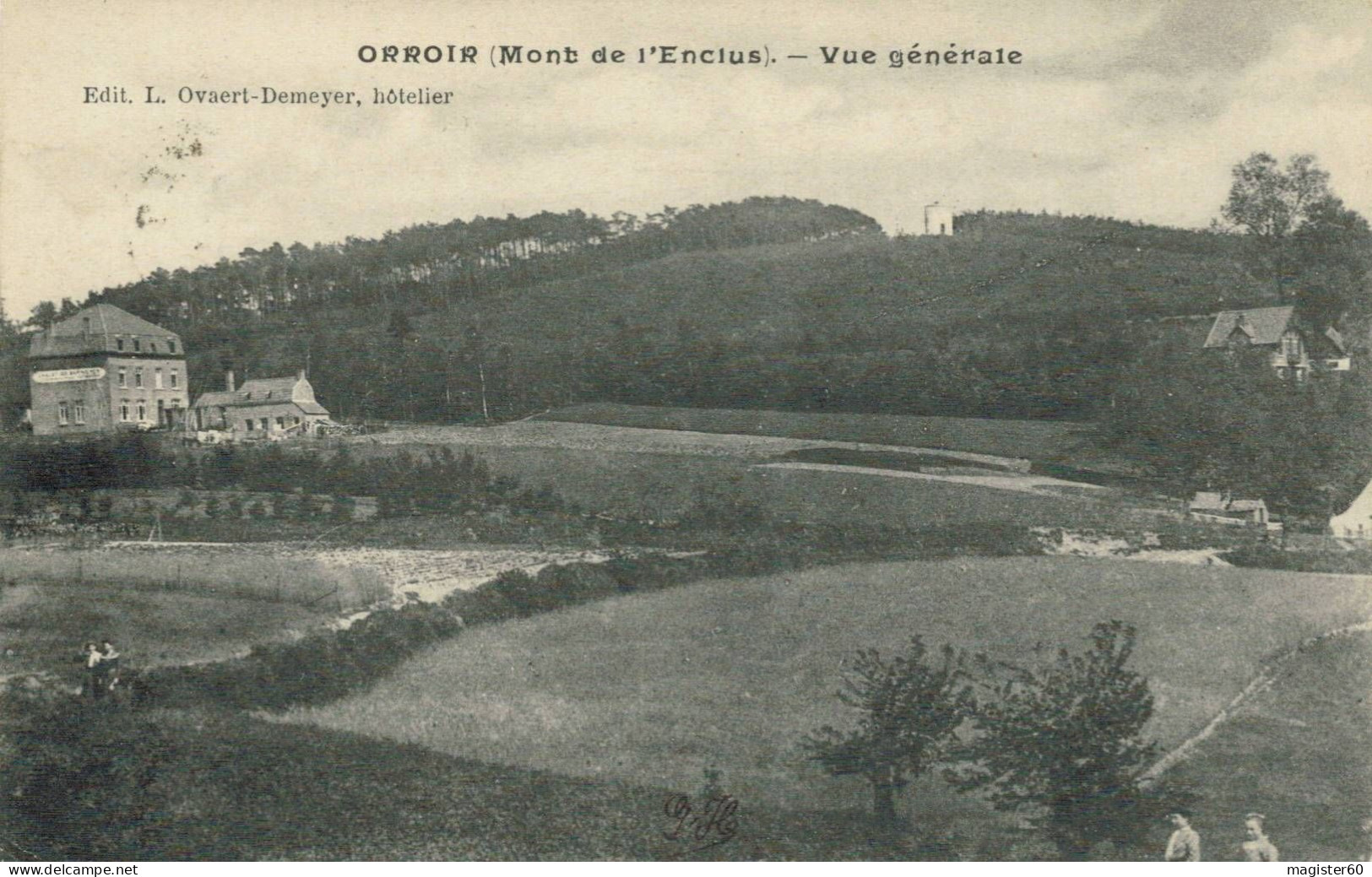 MONT-DE-L'ENCLUS 1908: Vue Générale - Kluisbergen