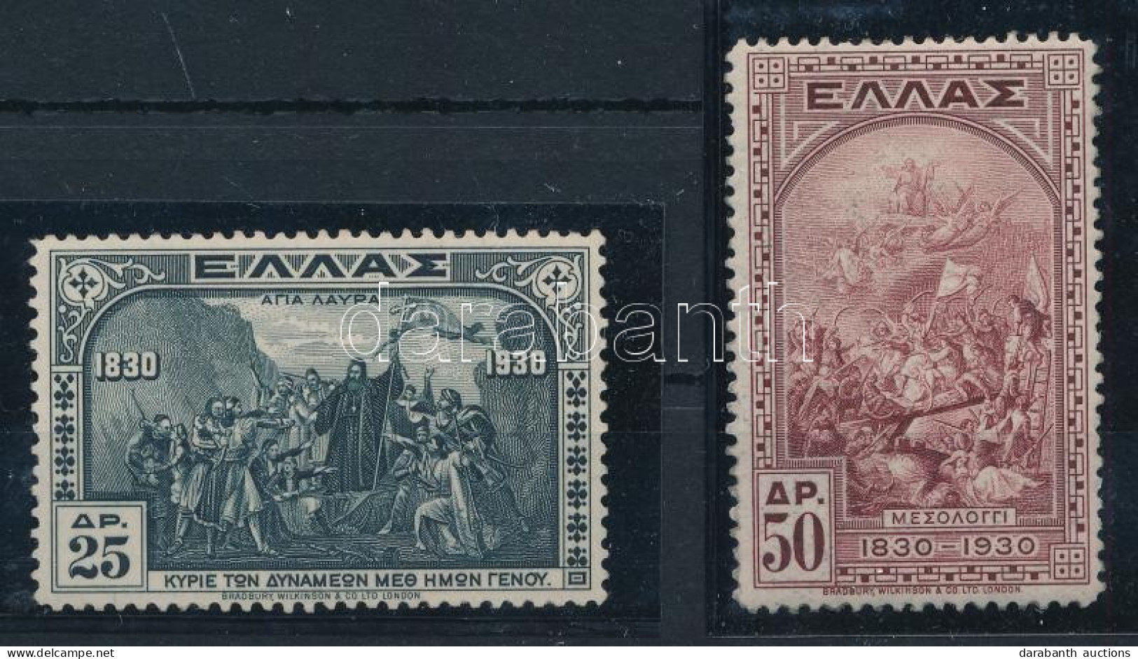 ** Görögország 1930 Mi 343-344 (Mi EUR 180,-) - Otros & Sin Clasificación