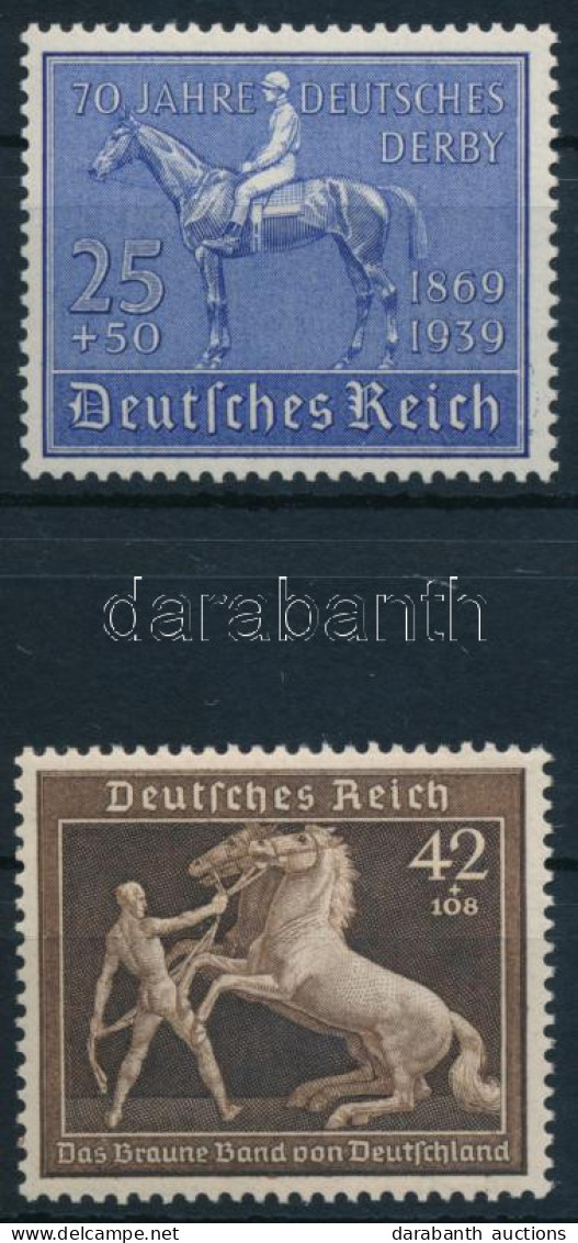 ** Deutsches Reich 1939 Mi 698 + Mi 699 (Mi EUR 160.-) - Otros & Sin Clasificación