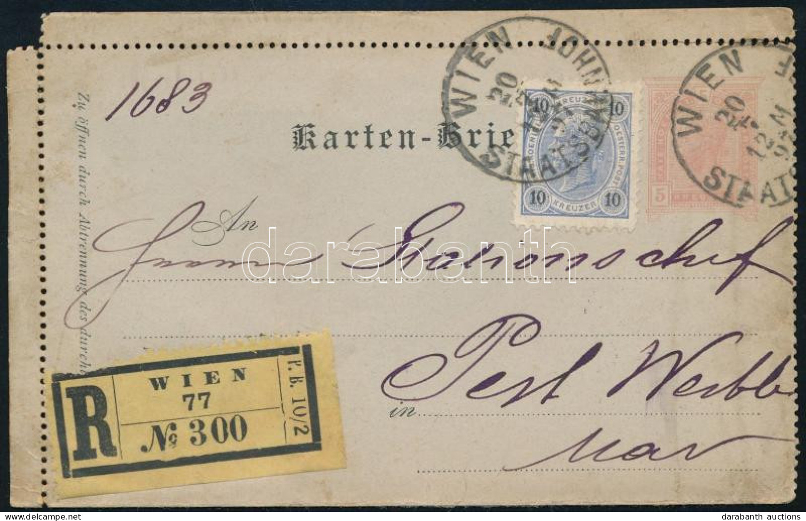 Ausztria 1897 - Autres & Non Classés