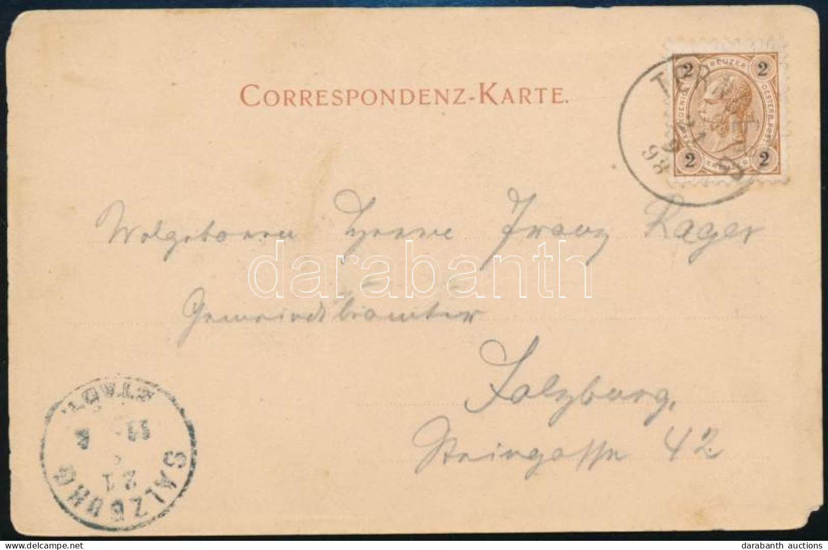 Ausztria 1898 - Sonstige & Ohne Zuordnung
