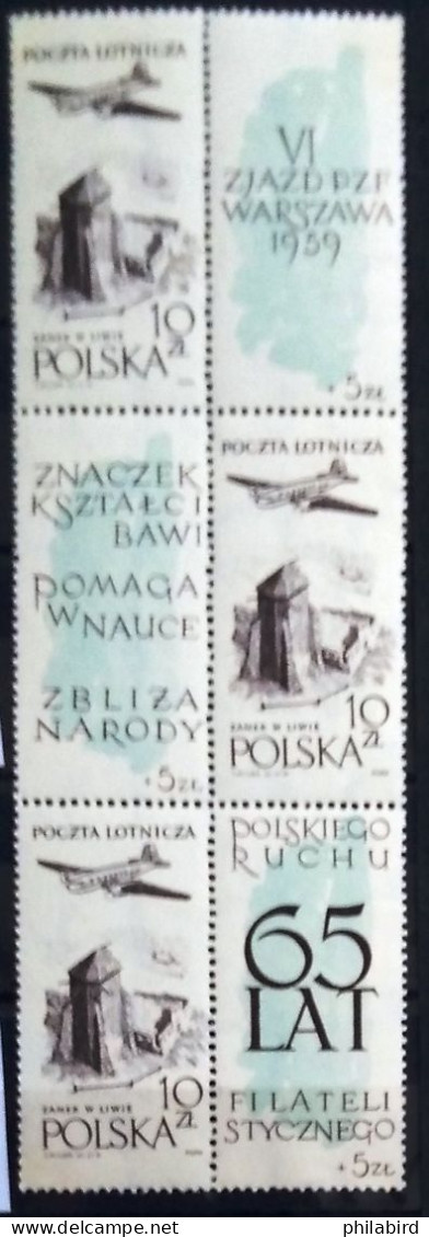 POLOGNE                         P.A 52/54                     NEUF** - Unused Stamps