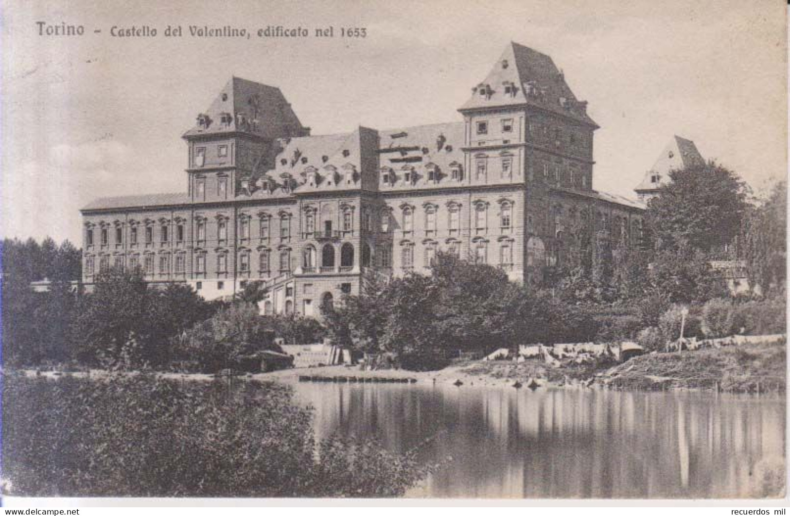 Torino Castello Del Valentino  1920 - Castello Del Valentino