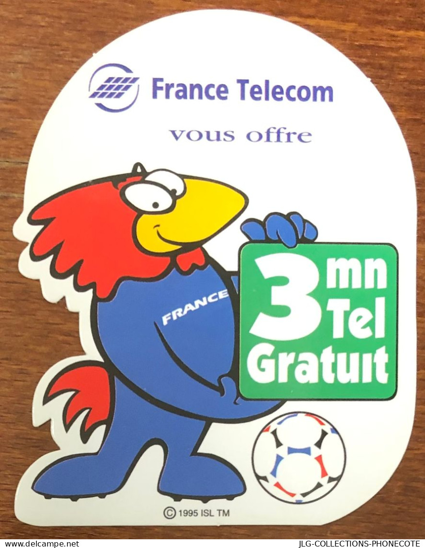 TICKET TÉLÉPHONE FOOTIX FRANCE 98 FOOTBALL PREPAID PREPAYÉE CALLING CARD NO TELECARTE PHONECOTE SCHEDA PHONECARD - FT Tickets