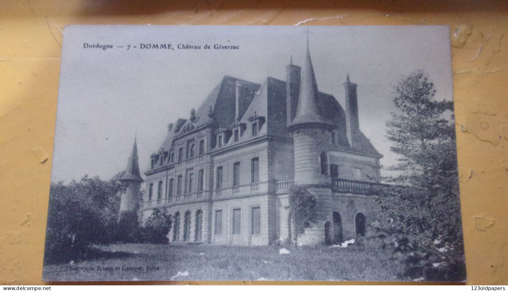 DOMME CHATEAU GIVERZAC - Domme