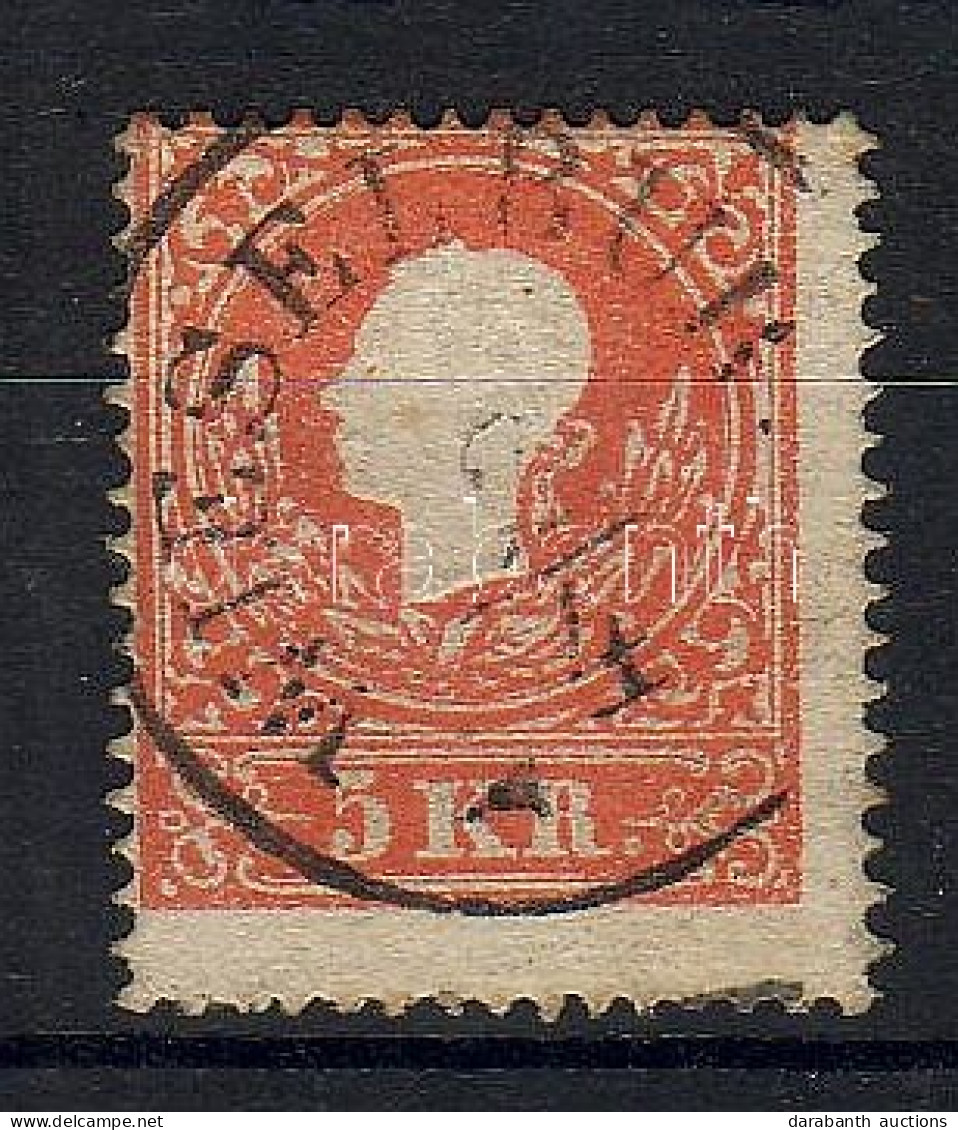 O 1858 5kr I Tipus "WIESELBUR(G)" - Sonstige & Ohne Zuordnung
