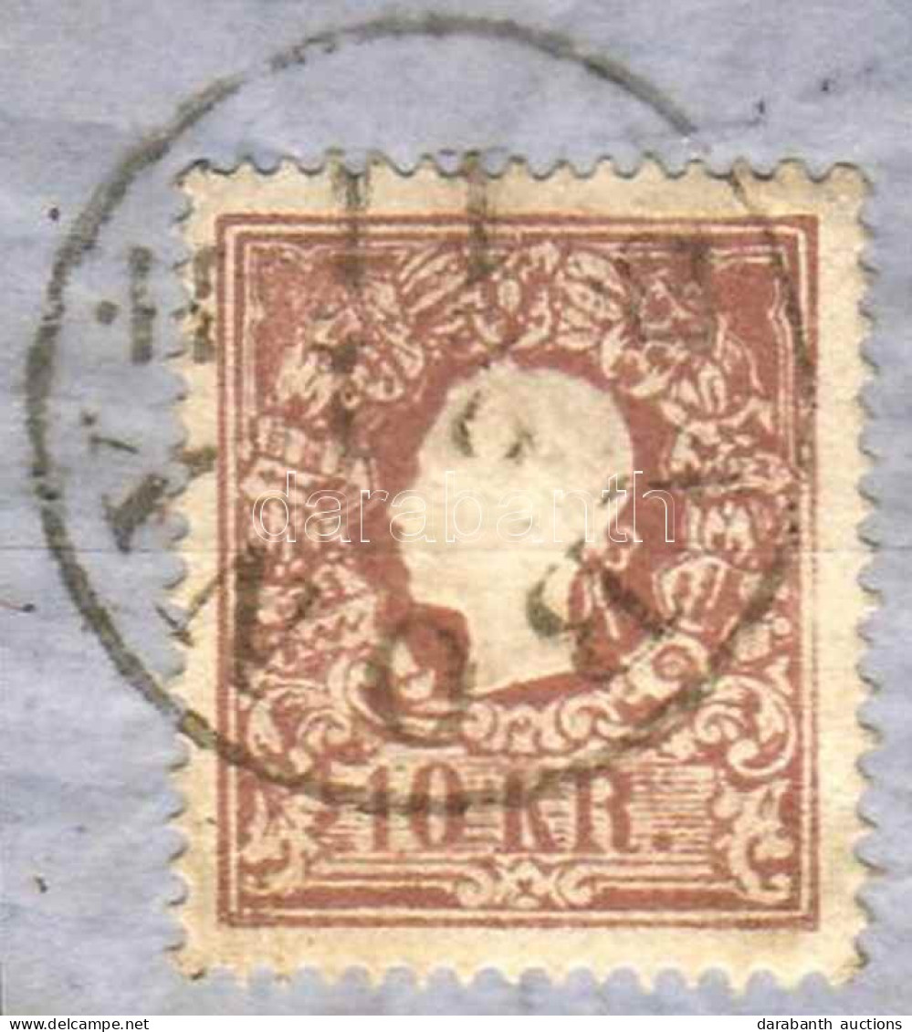 1858 10kr I. Tipus "ABONY B.H." - Other & Unclassified