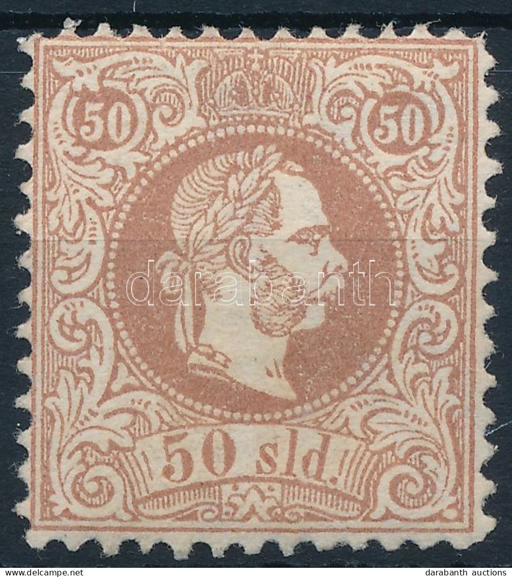 * 1867 50sld Teljes "K" Vízjellel / With Watermark - Sonstige & Ohne Zuordnung