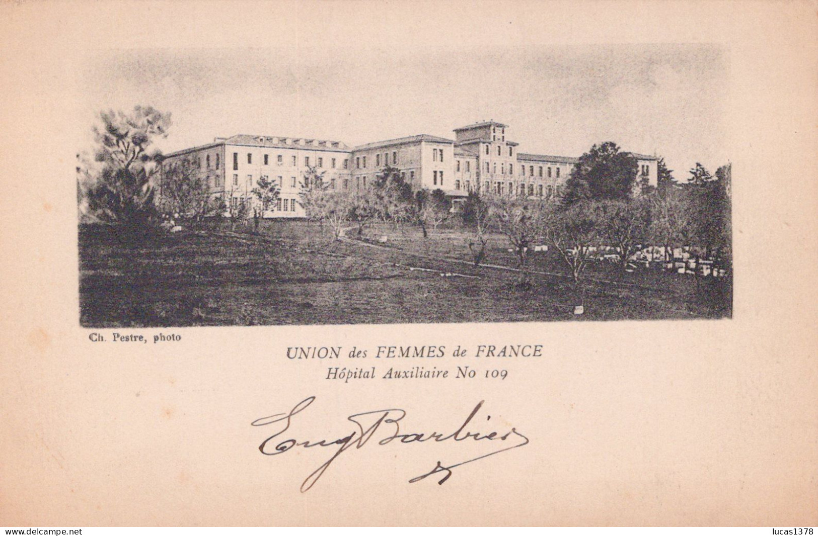 13 / MARSEILLE / MONTOLIVET / UNION DES FEMMES DE FRANCE / HOPITAL AUXILIAIRE N 109 - Saint Barnabé, Saint Julien, Montolivet