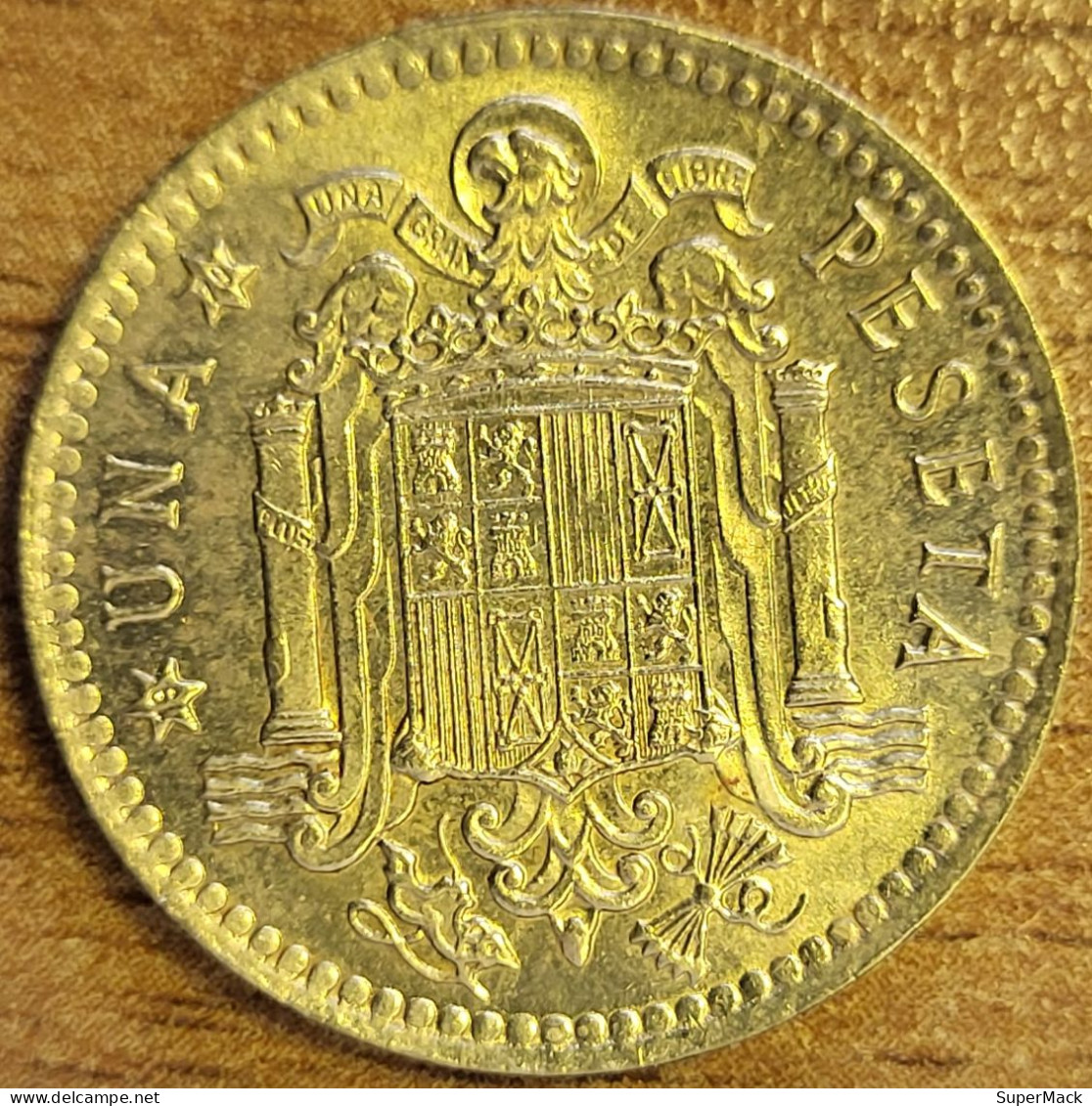 ESPAGNE 1 Peseta 1975 (*79) KM#806 SPL - 1 Peseta