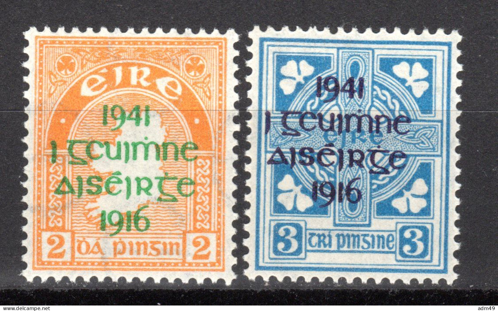 IRLAND, 1941 25. Jahrestag Des Osteraufstandes Von 1916, Postfrisch ** - Unused Stamps