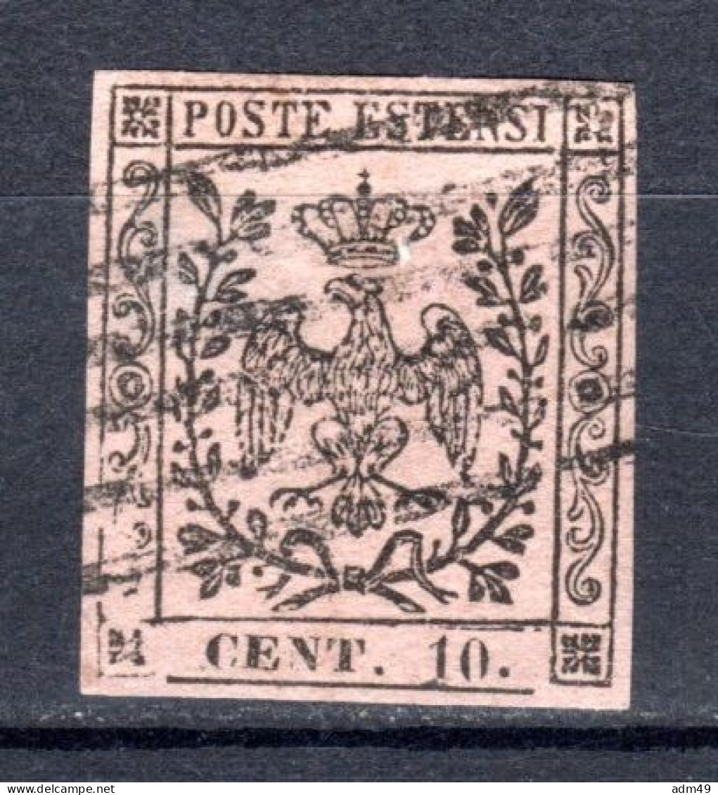 ITALIEN, MODENA, 1852 Freimarke, Gestempelt - Modena