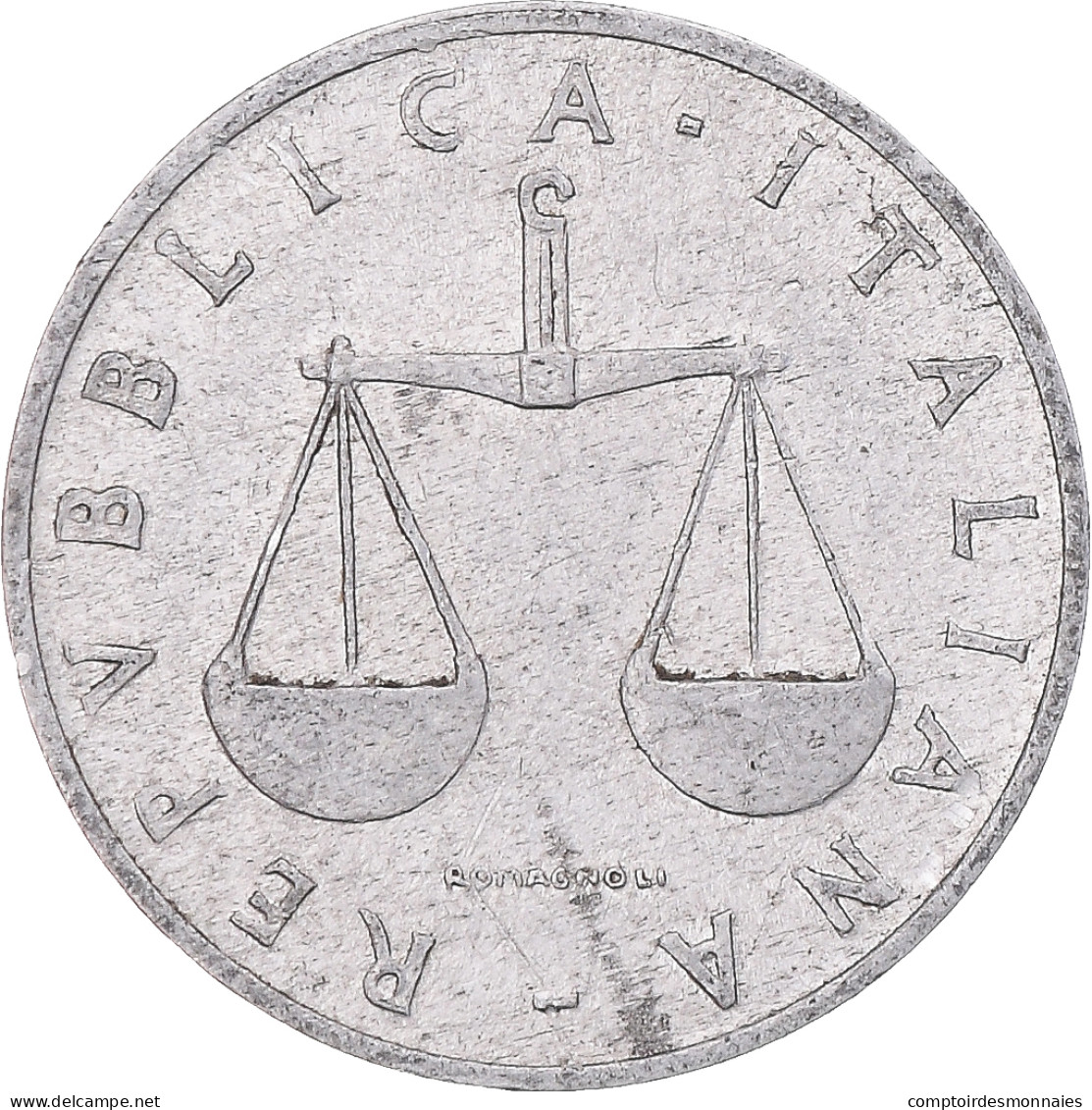 Monnaie, Italie, Lira, 1951, Rome, TB+, Aluminium, KM:91 - 1 Lira