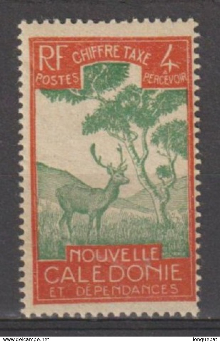 Nelle CALEDONIE : Cerf Et Niaouli - Postage Due