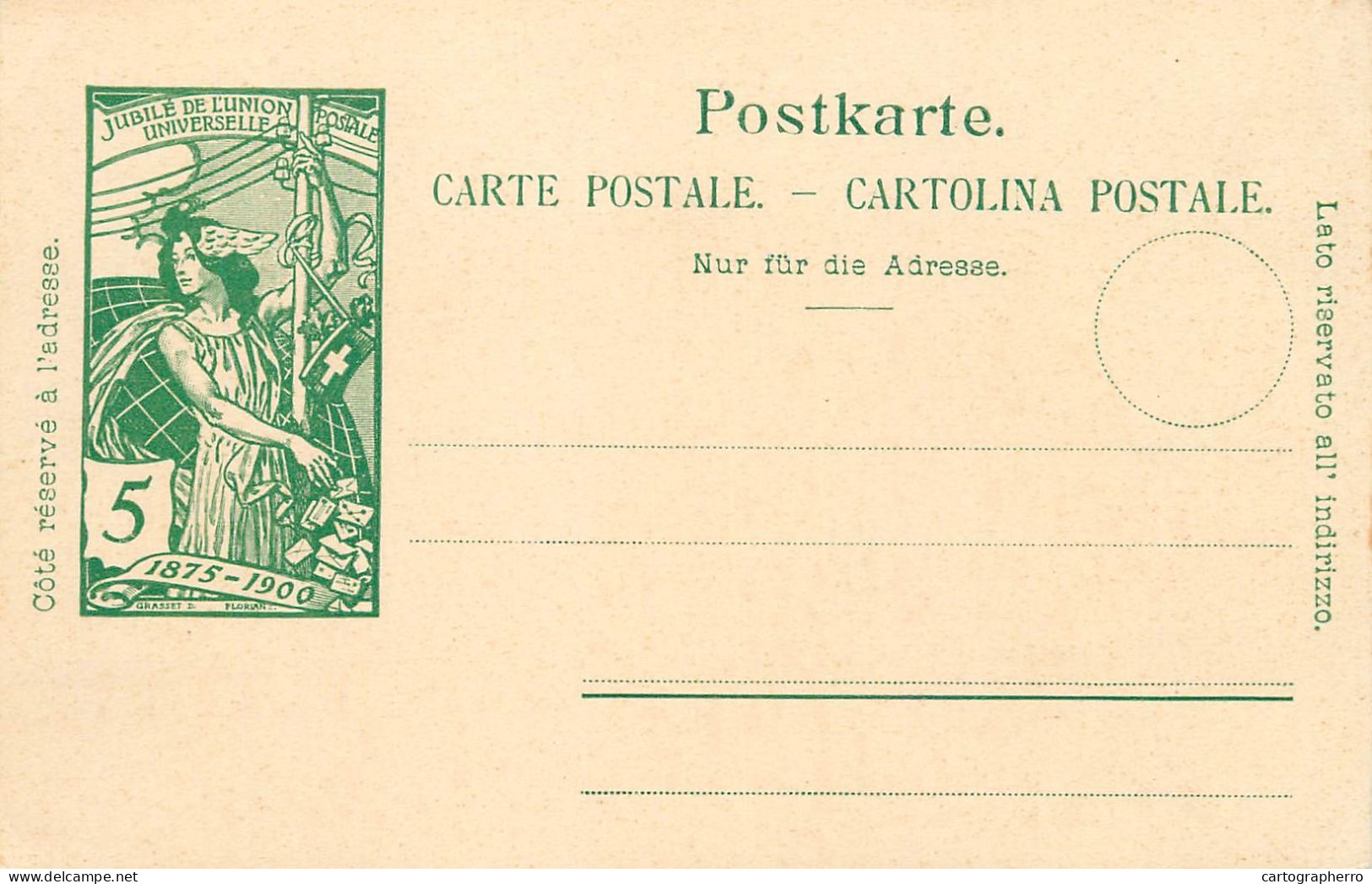 Schweiz UPU 1900 - Unused Stamps