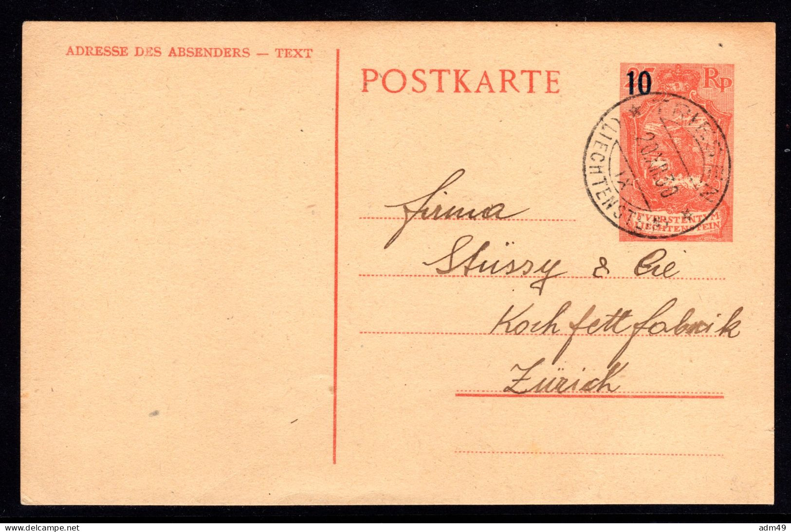LIECHTENSTEIN Ganzsachen, Gestempelt - Stamped Stationery