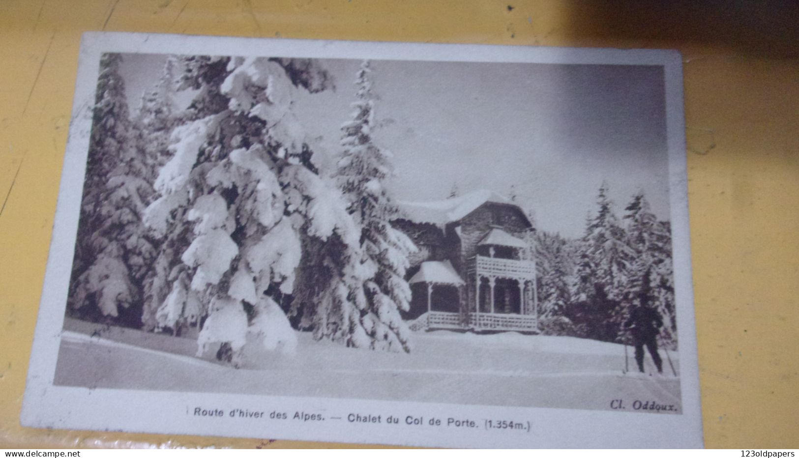 CHALET DU COL DE PORTE  1931 VOYAGEE - Otros & Sin Clasificación