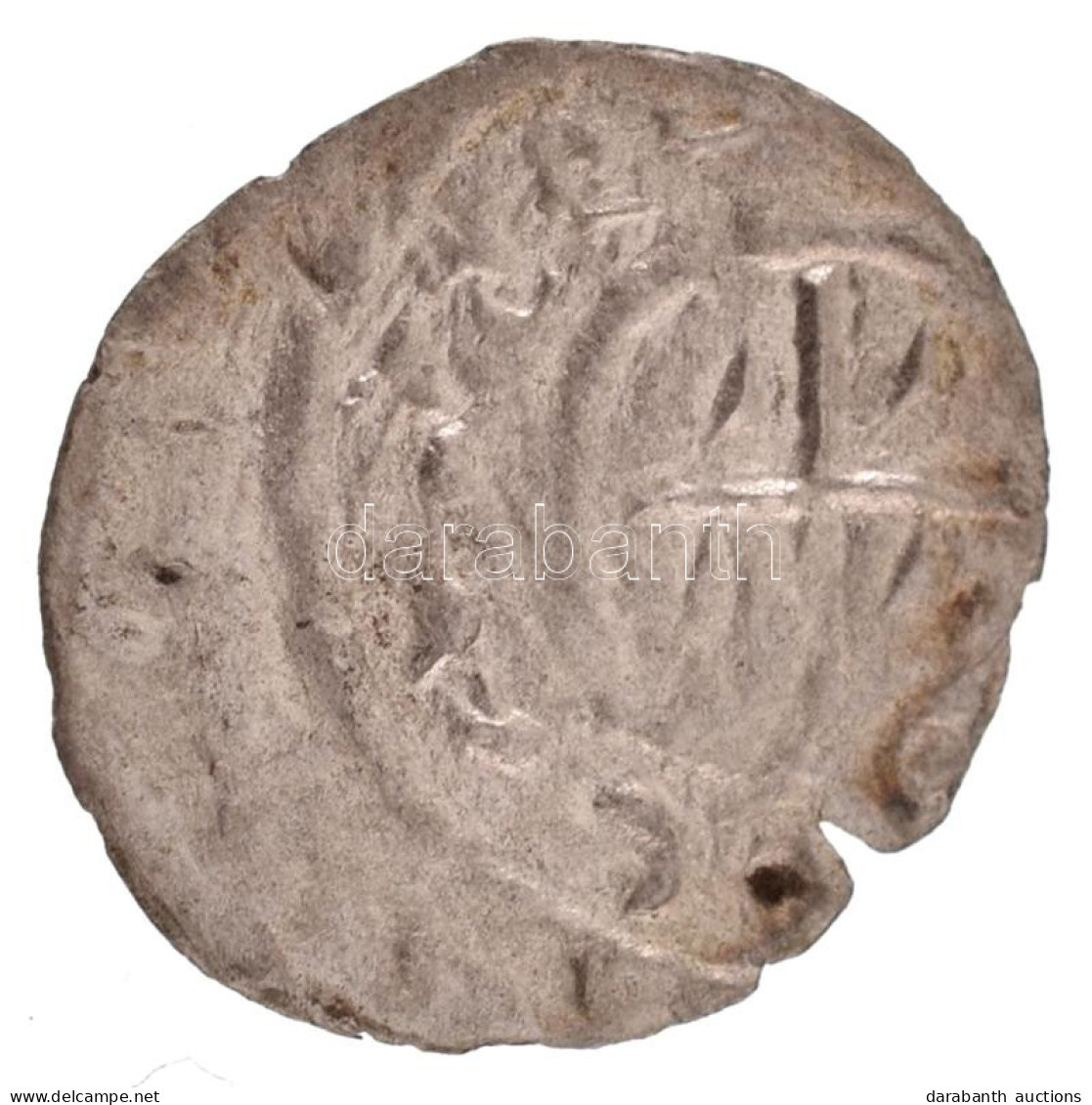 1077-1095. Denar Ag "I. László" (0,34g) T:AU Kis Kitörés Hungary 1077-1095. Denar Ag "Ladislaus I" (0,34g) C:AU Small Cr - Non Classificati