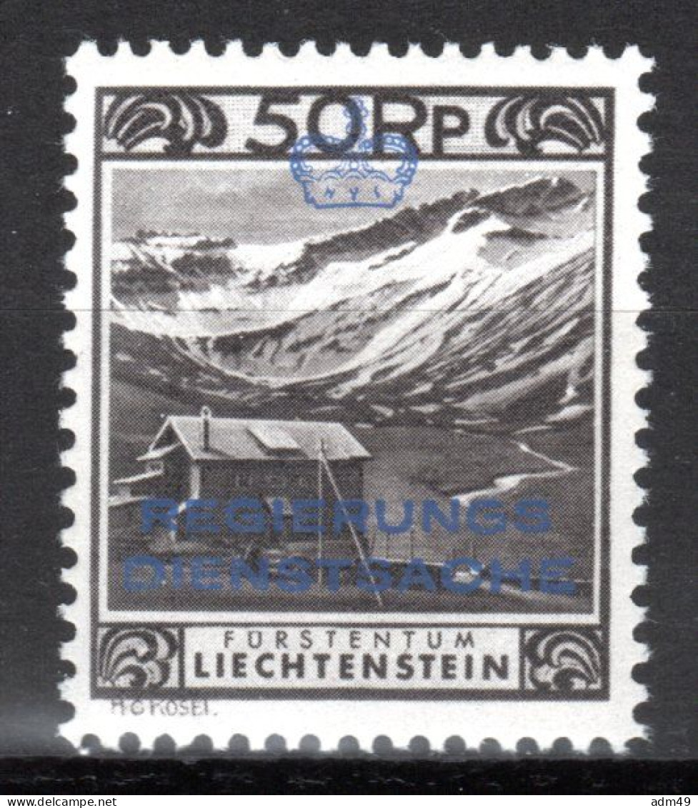 LIECHTENSTEIN, 1932 Dienstmarke, Postfrisch ** - Dienstmarken