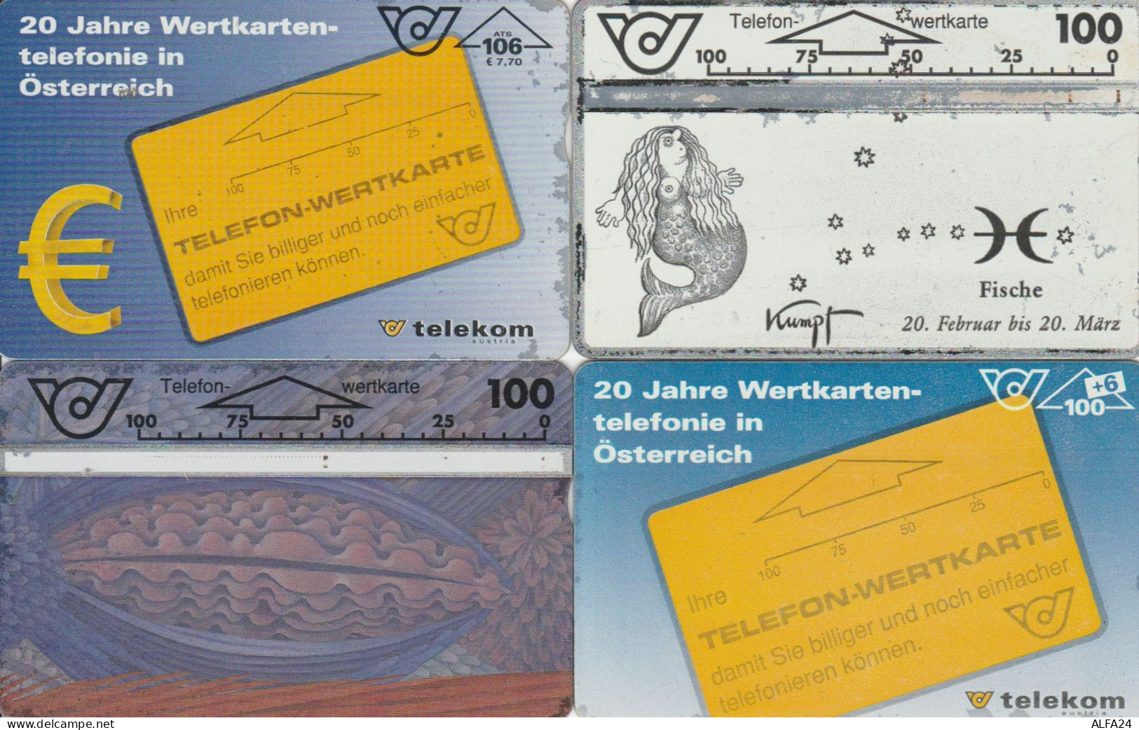 PHONE CARD 4 AUSTRIA (CK656 - Oesterreich