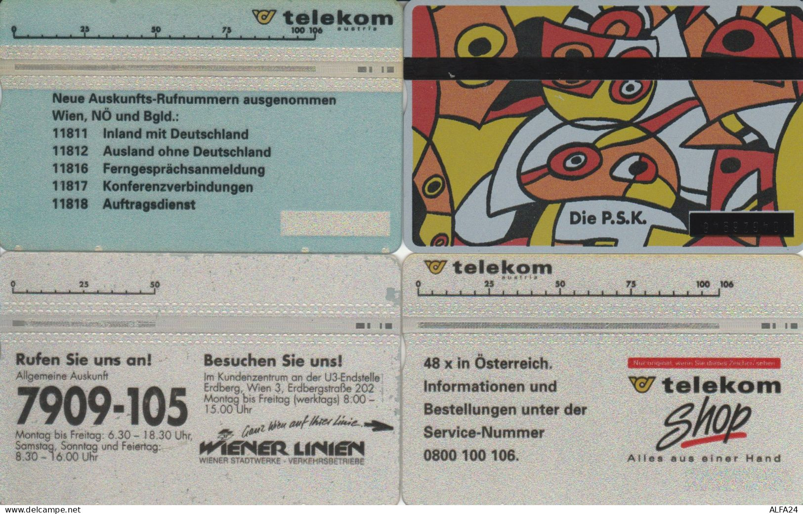 PHONE CARD 4 AUSTRIA (CK657 - Oesterreich