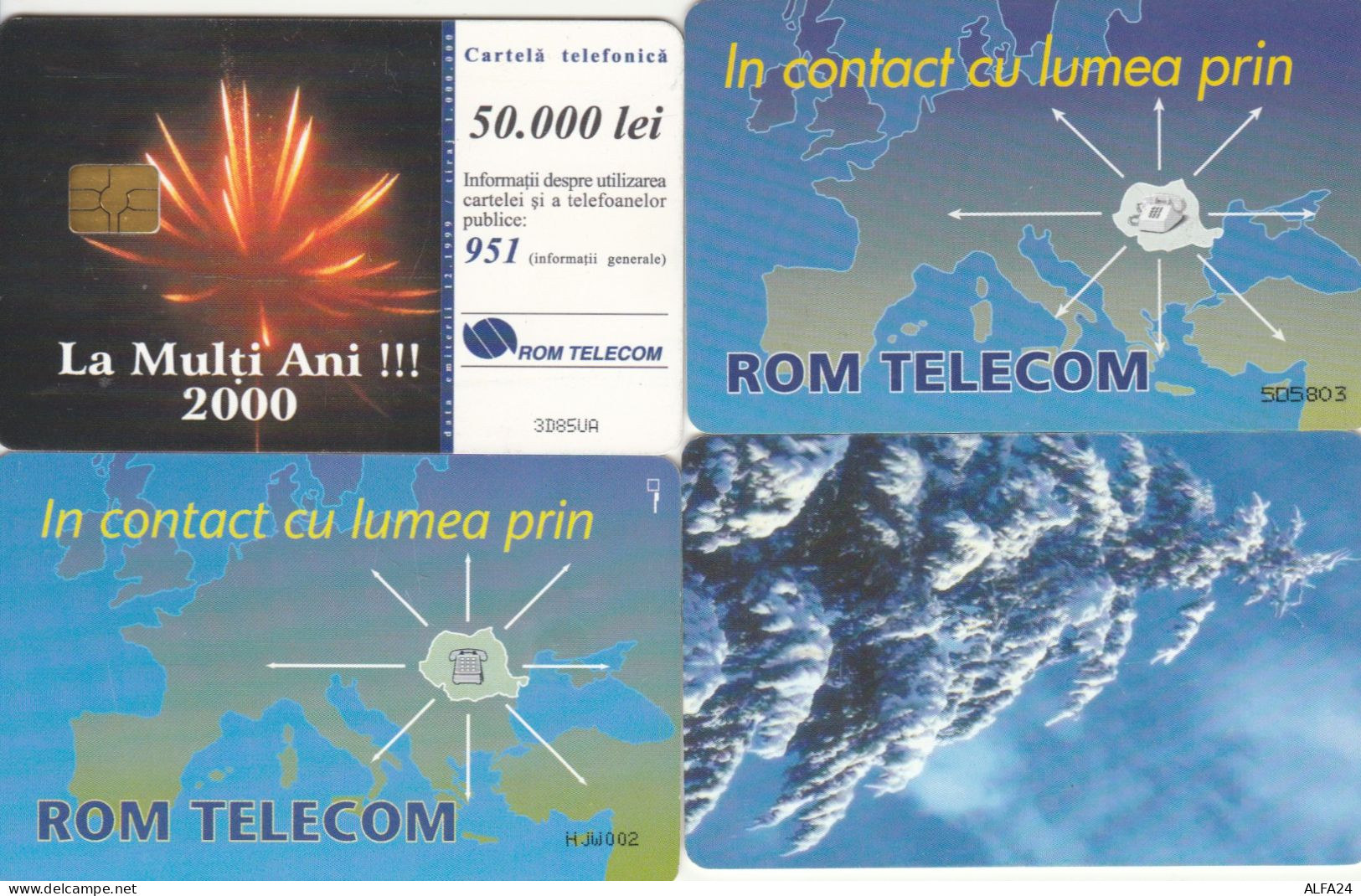 PHONE CARD 4 ROMANIA (CK570 - Romania