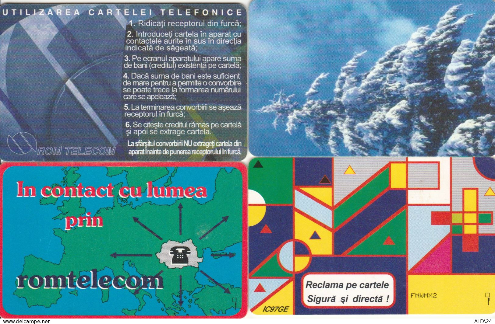 PHONE CARD 4 ROMANIA (CK564 - Romania