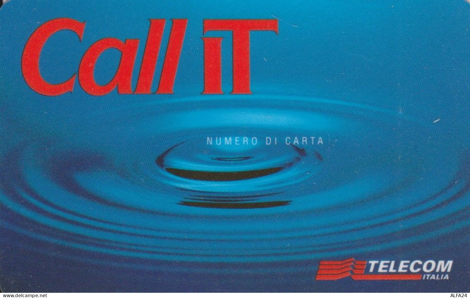 CARTA DI CREDITO ITALIA CALLIT TELECOM  (CK455 - Usi Speciali