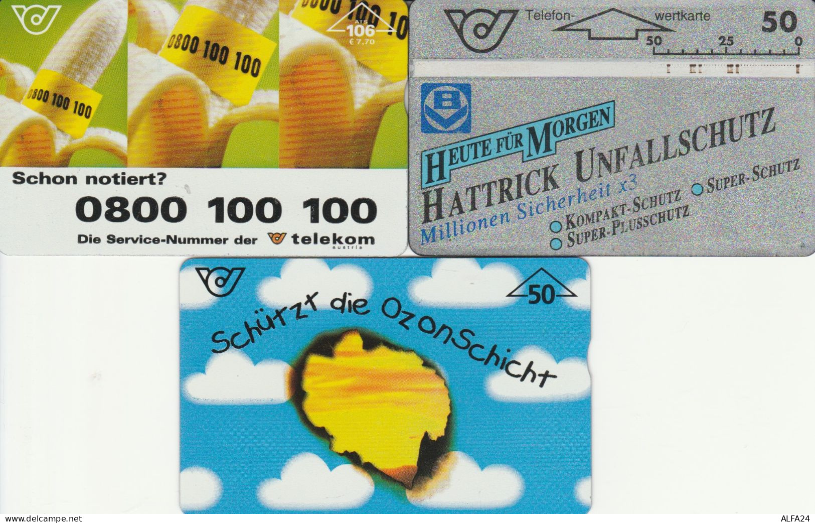 PHONE CARD 3 AUSTRIA (CK1018 - Oesterreich