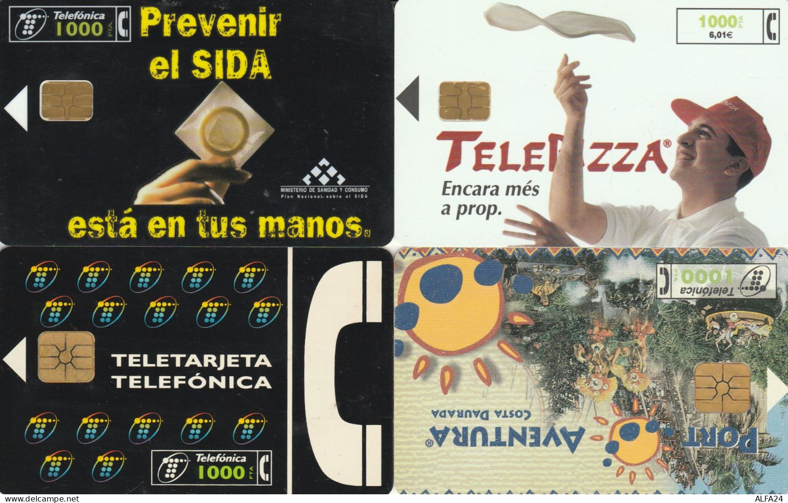 PHONE CARD 4 SPAGNA (CK1002 - Commemorative Advertisment