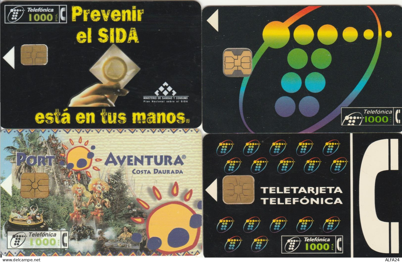 PHONE CARD 4 SPAGNA (CK1001 - Commemorative Advertisment