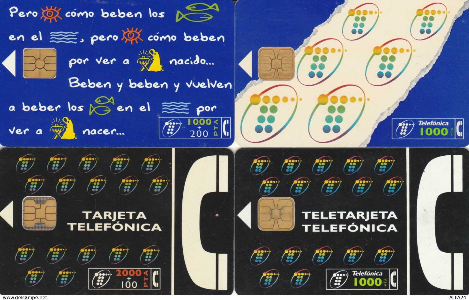 PHONE CARD 4 SPAGNA (CK994 - Commemorative Advertisment