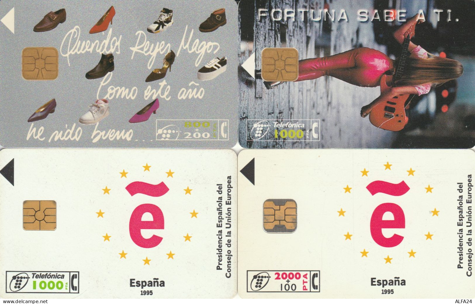 PHONE CARD 4 SPAGNA (CK992 - Commemorative Advertisment