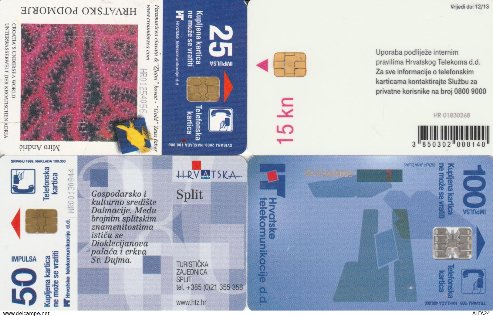PHONE CARD 4 CROAZIA (CK936 - Croatie