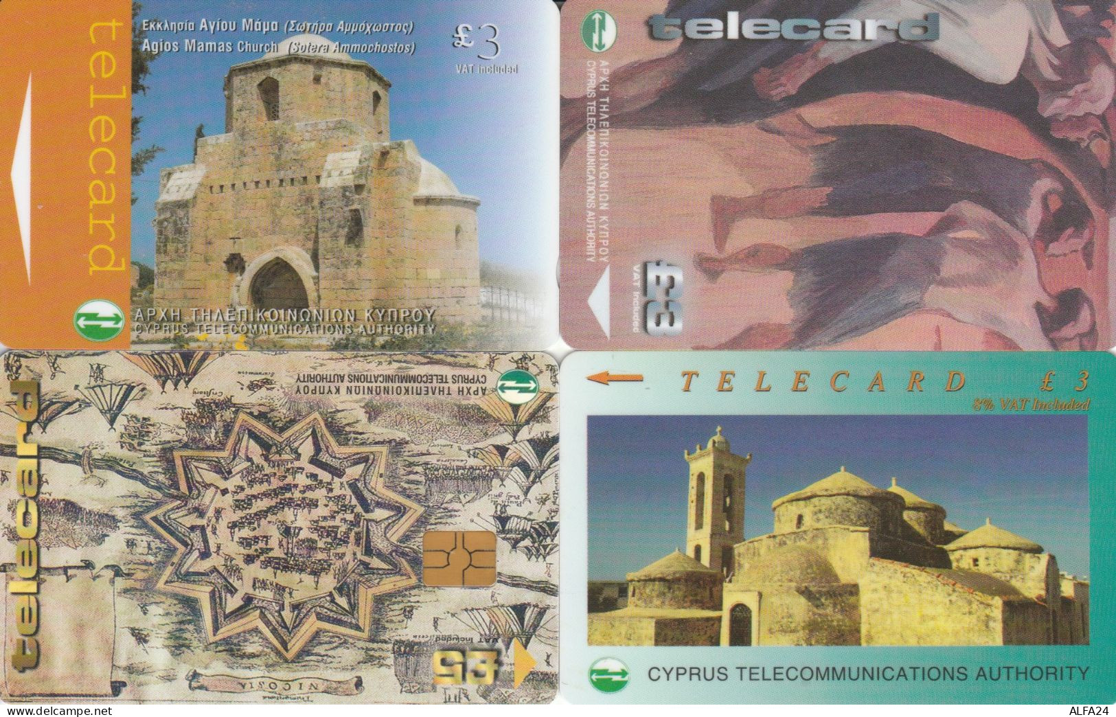 PHONE CARD 4 CIPRO (CK912 - Cyprus