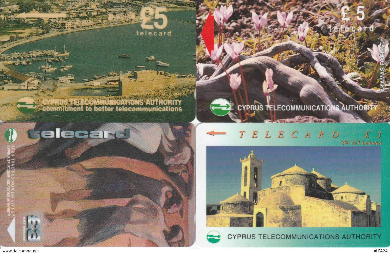 PHONE CARD 4 CIPRO (CK910 - Chypre