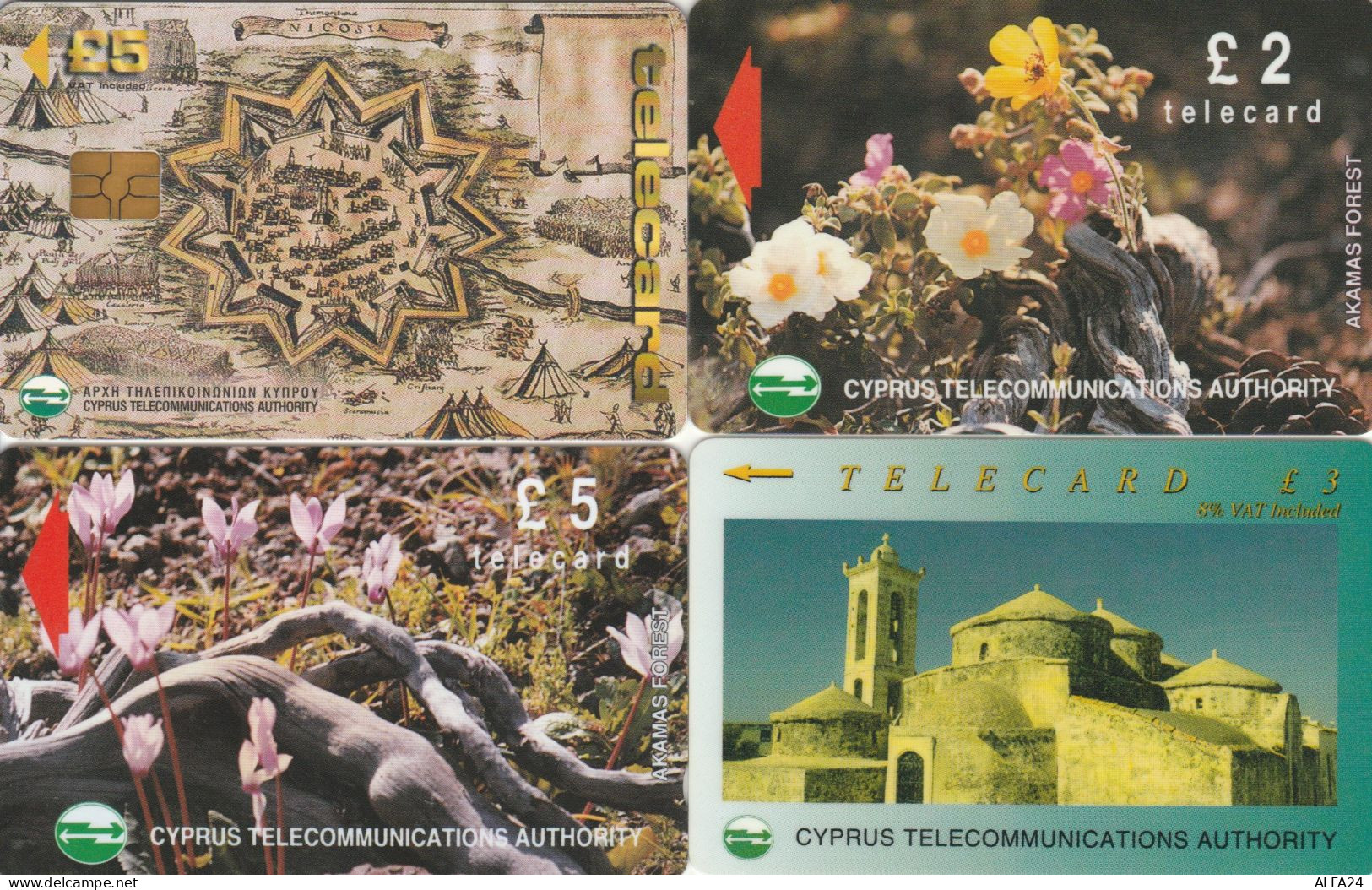 PHONE CARD 4 CIPRO (CK909 - Cyprus