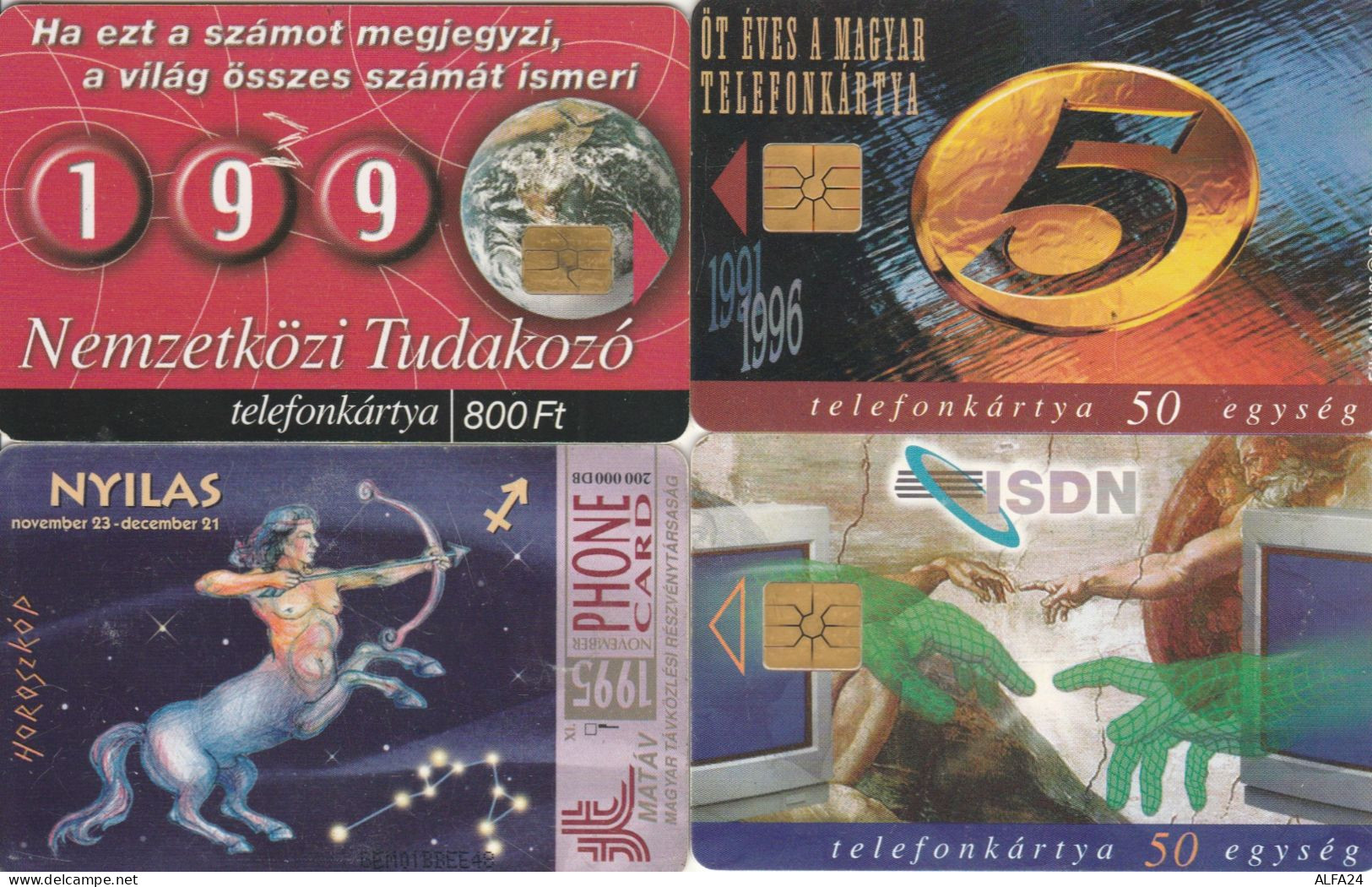 PHONE CARD 4 UNGHERIA (CK871 - Hongrie