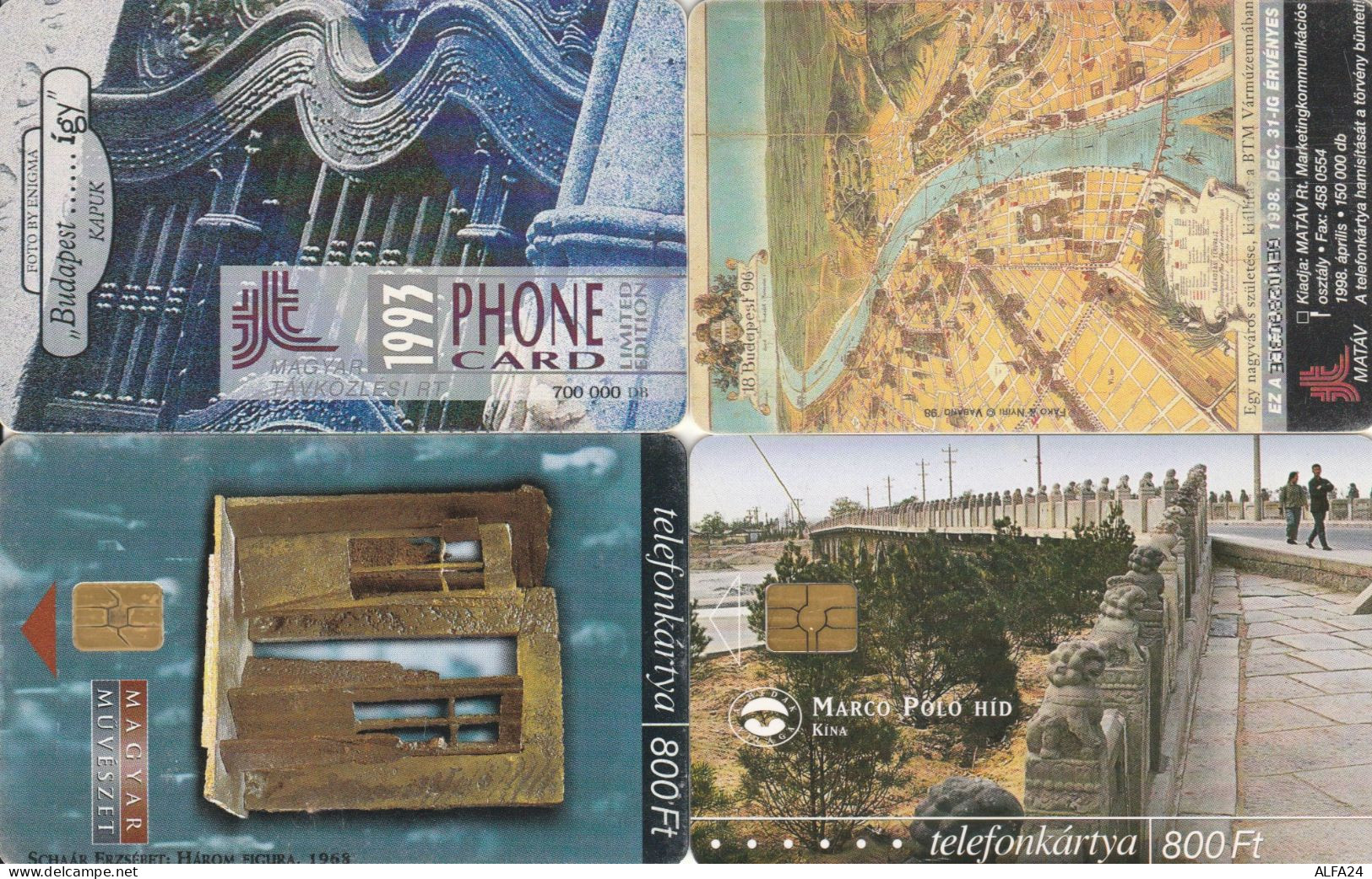 PHONE CARD 4 UNGHERIA (CK865 - Hongrie