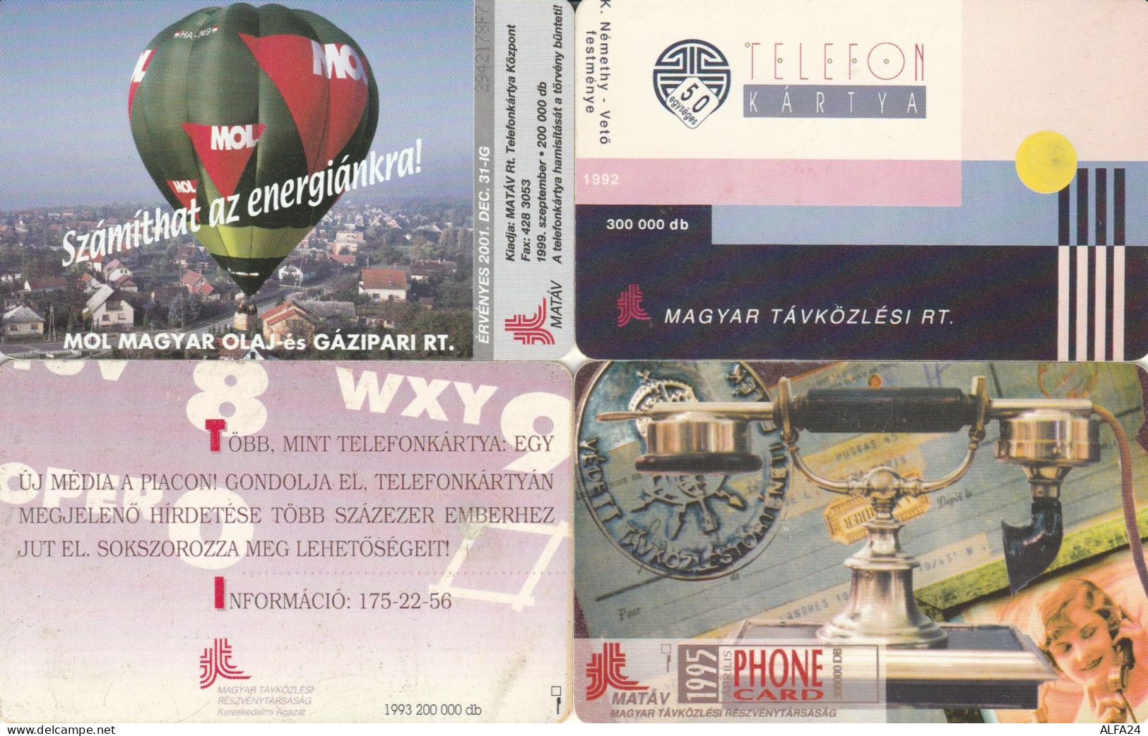 PHONE CARD 4 UNGHERIA (CK862 - Hongrie