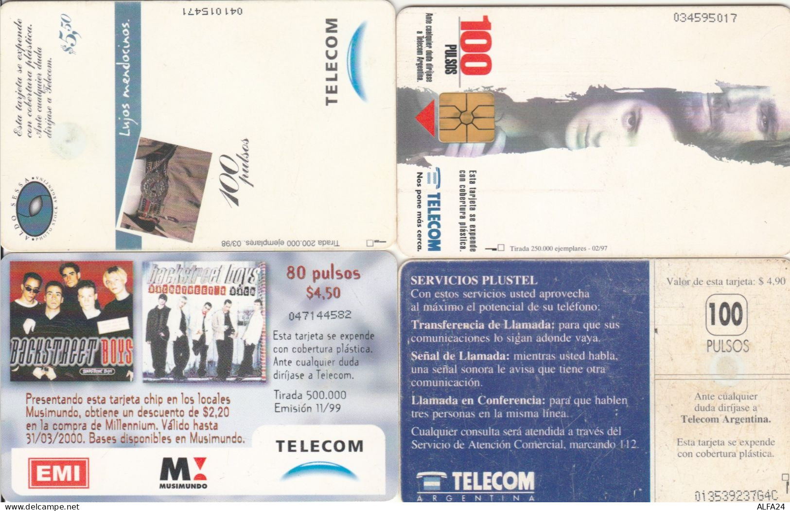 PHONE CARD 4 ARGENTINA (CK706 - Argentinien