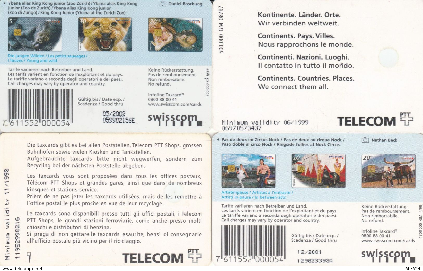 PHONE CARD 4 SVIZZERA CHIP (CK670 - Suisse