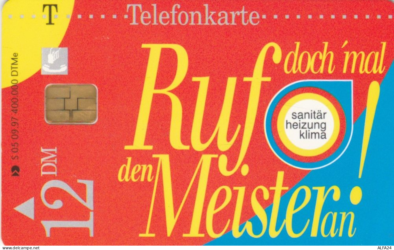 PHONE CARD GERMANIA SERIE S (CK1834 - S-Reeksen : Loketten Met Reclame Van Derden
