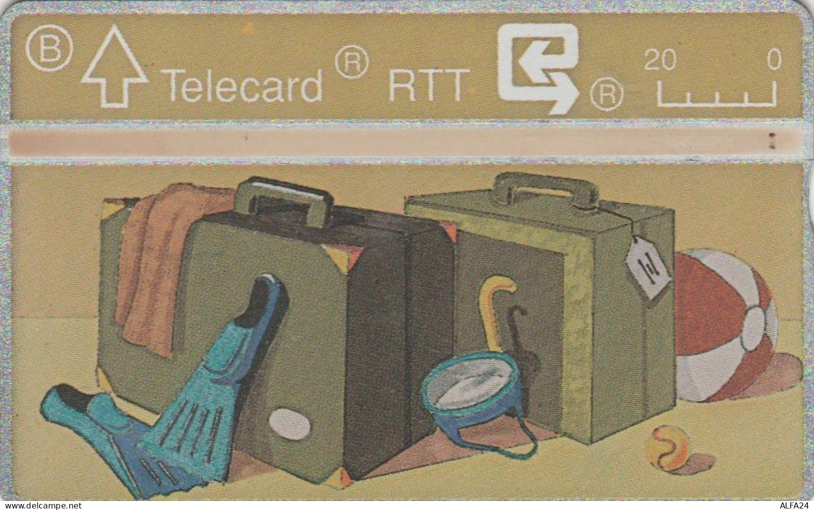 PHONE CARD BELGIO LANDYS (CK1808 - Senza Chip